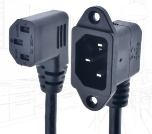 Power cable R-plug(55) of MIDORI PC case